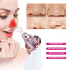 Pore cleanser device with multiple intensity settings for tailored skincare routines