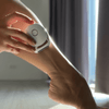 Mini electric shaver with hypoallergenic coating for sensitive skin