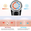 EMS facial massager with warm and cool temperature modes
