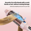 Ionic heated round brush UK with built-in ion function to reduce frizz