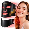 Diamond LumiDark LED face mask designed for convenient at-home light therapy sessions