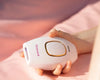 IPL laser-style hair removal device designed for personal grooming routines
