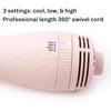 Oval brush hair dryer designed for even heat distribution and smooth finish