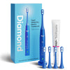 Power LED whitening sonic toothbrush from Diamond Smile with four additional heads and toothpaste