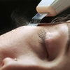 Rechargeable ultrasonic skin scrubber with USB charging cable