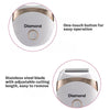 Portable electric shaver designed for comfortable daily use