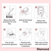 Diamond Silky Performance 2.0 IPL device designed to support smoother-looking skin over time