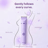 Bikini trimmer for smooth, gentle hair removal and comfortable grooming of sensitive skin.