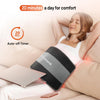 Infrared light therapy mat with flexible wrap design for versatile home treatments.