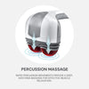 Deep tissue massager offering targeted muscle relief with dual massage heads and heat therapy.