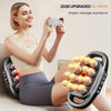 Percussion massage gun with 30 adjustable speed levels for personalised muscle treatment.