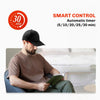Red light therapy for hair growth helping to stimulate the scalp and support healthier-looking hair.