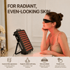 Red Light Therapy device designed for full body and facial light therapy sessions at home.