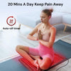 Red light therapy pad designed for the back, shoulders, legs and joints with flexible positioning.