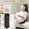 Vibrating massage seat with multiple massage modes for full back and neck relaxation.