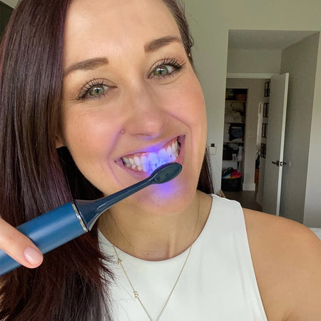 Power LED Whitening Sonic Toothbrush