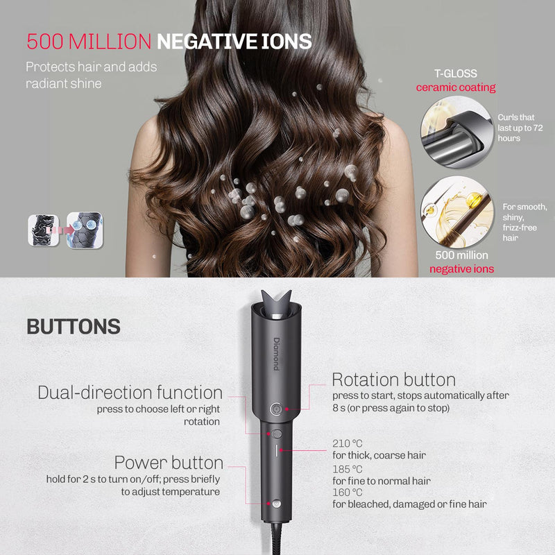 Automatic Curling Iron WaveSpin