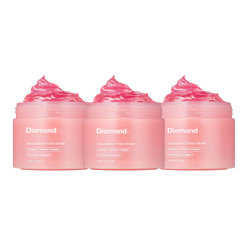 Diamond collagen lifting cream designed to support firmer and smoother-looking skin