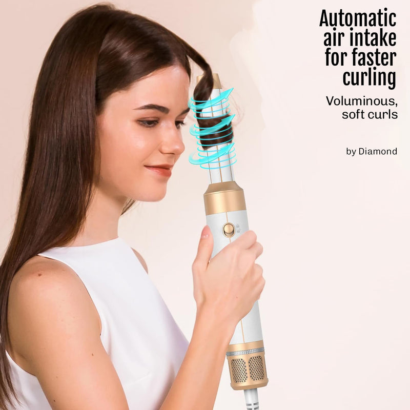 Diamond AirFlow 7 in 1 multi styler for curling, drying and volumising