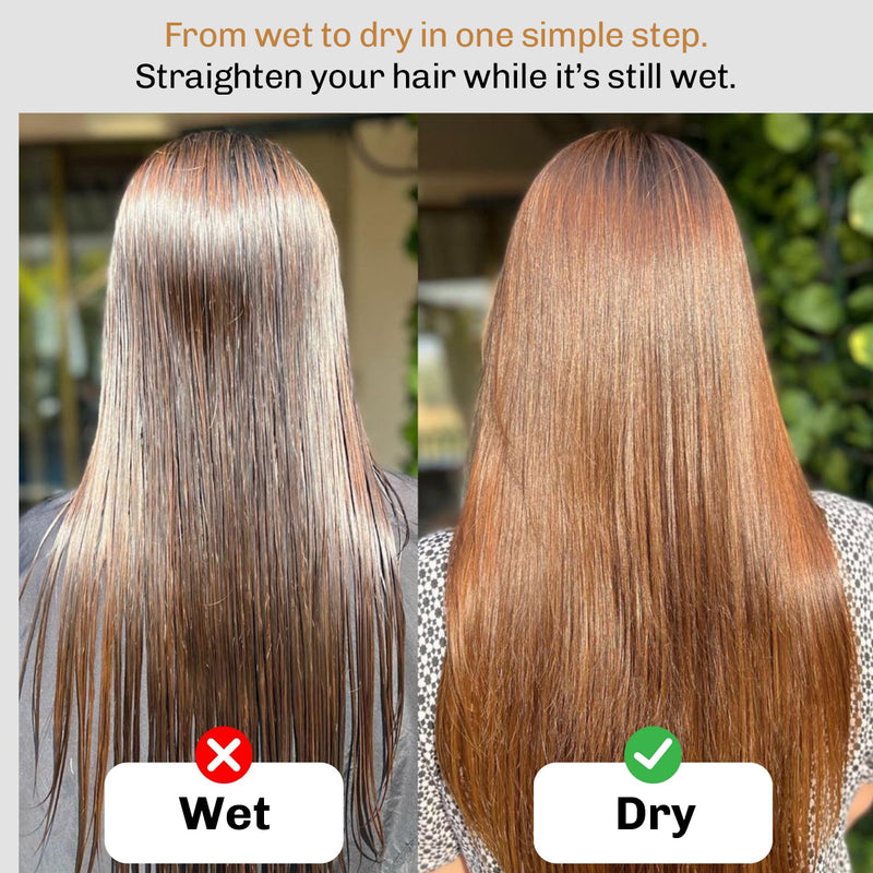 Diamond Arctic air straightener with advanced airflow and heating plates