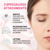 Diamond blackhead pore cleaner kit with interchangeable attachments