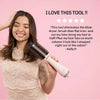 Diamond VolumeBrush ionic hot air brush for smooth and voluminous blowouts