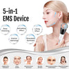 EMS facial toning device with multiple stimulation settings