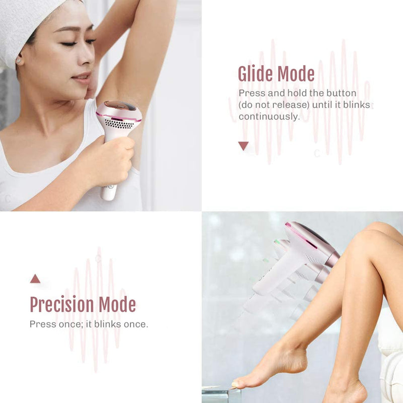 IPL device suitable for legs, arms, underarms and other body areas