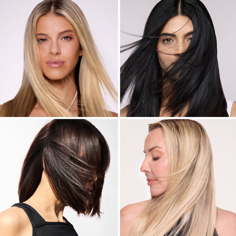 Slim ergonomic heated brush ideal for long hair and quick everyday styling