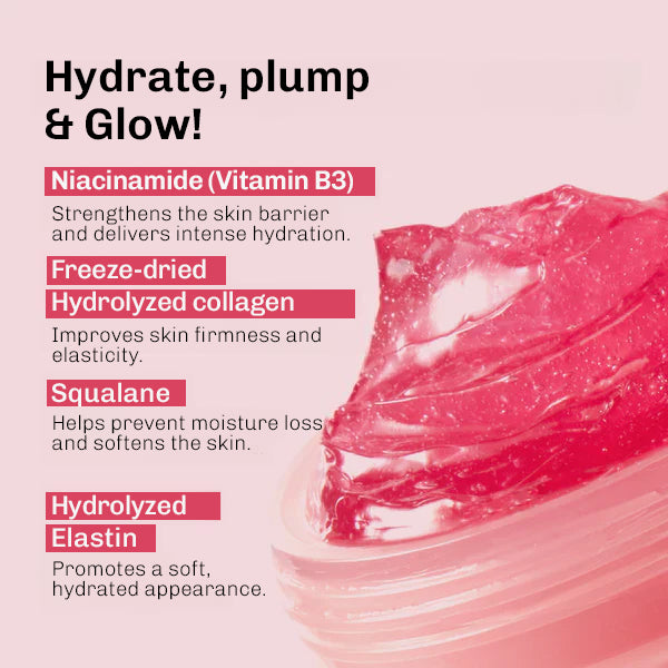 Dermatologically tested collagen gel cream suitable for sensitive skin