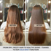 Lightweight air straightener with ergonomic design and swivel cord