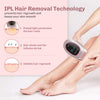 Diamond IPL hair remover supporting gradual reduction in visible body hair