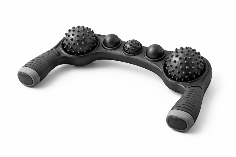 Handheld Muscle Massage Roller for Back, Neck & Shoulders
