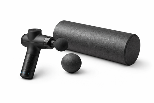 Deep Tissue Massage Gun Set with Foam Roller