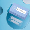 Packaging and PAP+ tooth whitening strips from Diamond Smile