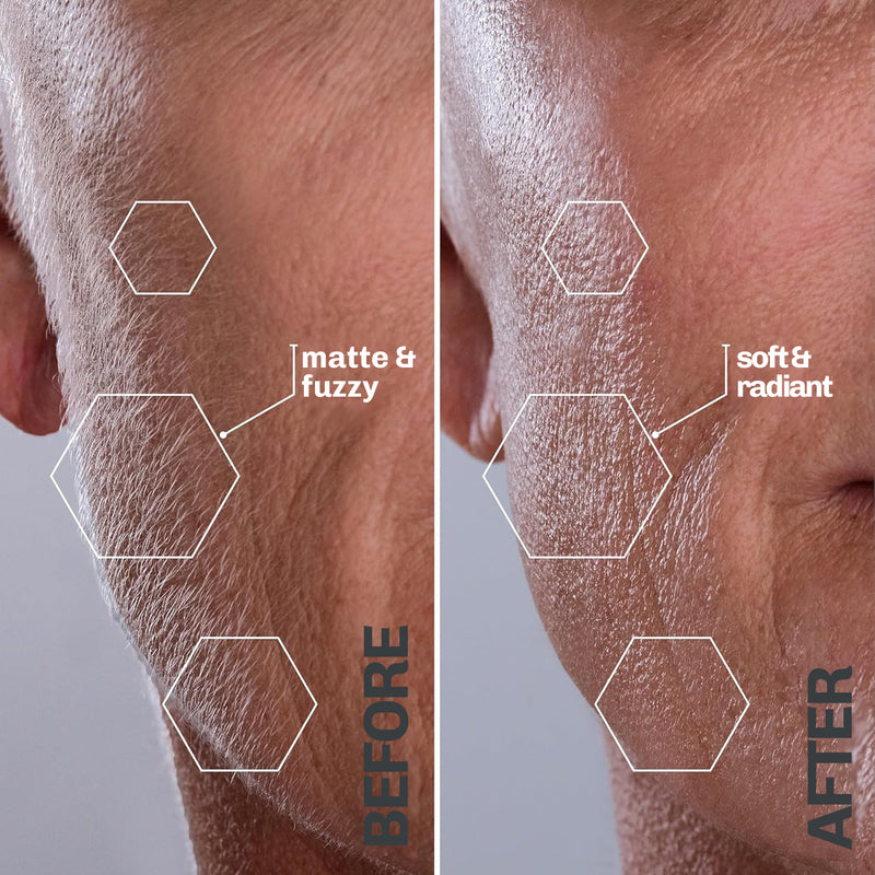 Compact dermaplaning tool suitable for at-home skincare routines