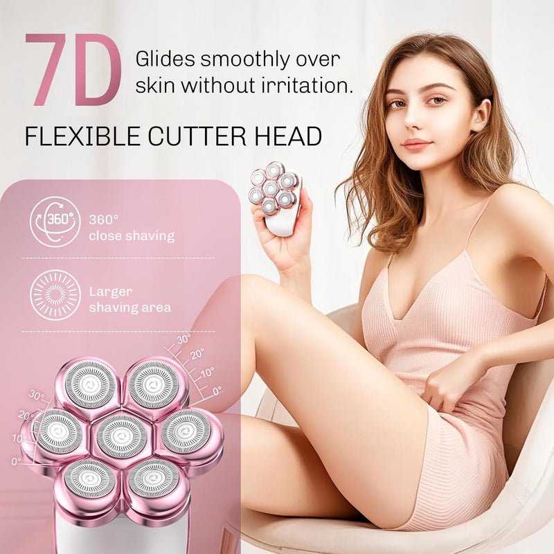 7D Women's Electric Shaver Glide+