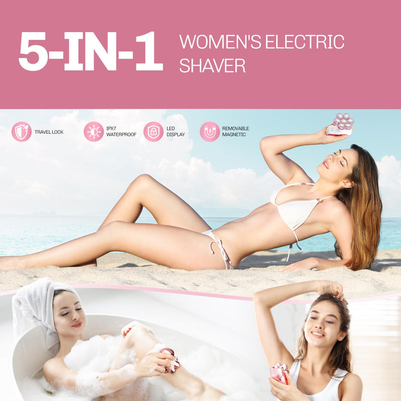 7D Women's Electric Shaver Glide+