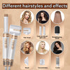 Straightening brush and diffuser attachments included in 7 in 1 styler set
