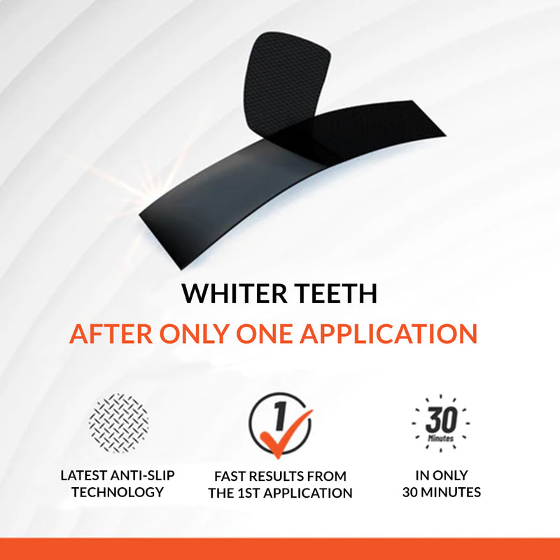 Advantages of activated charcoal tooth whitening strips for home whitening