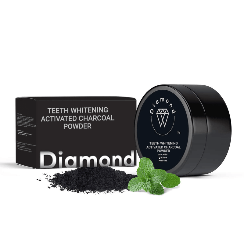 Diamond Smile tooth whitening activated charcoal powder
