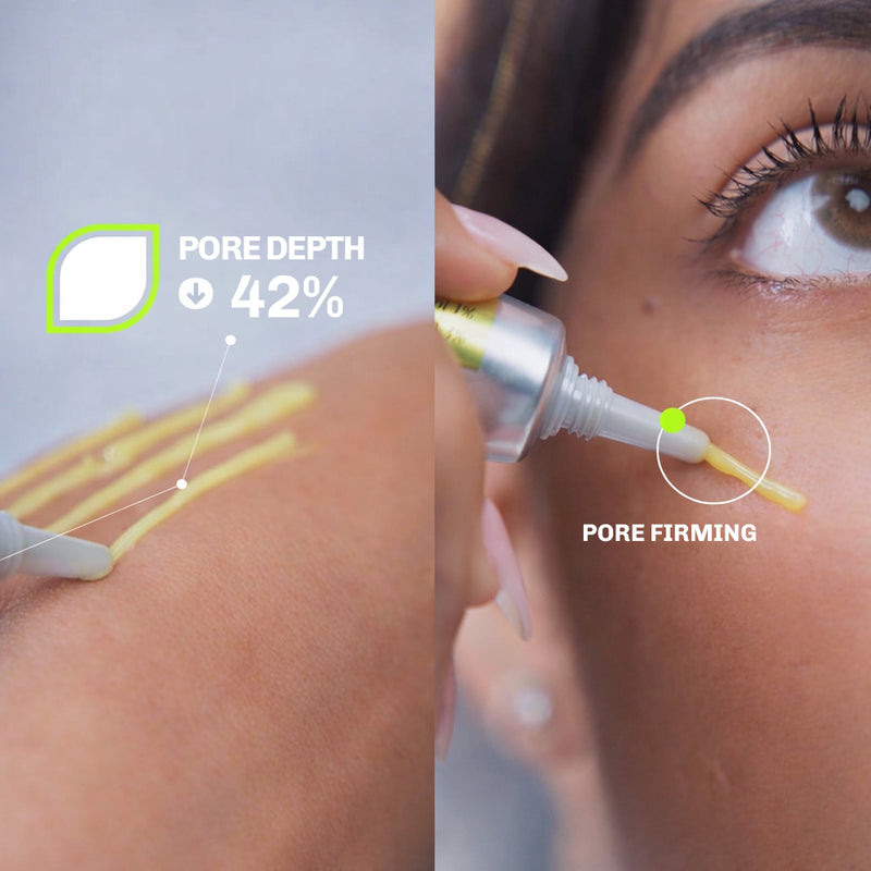 0.1% vitamin A serum combined with peptides to improve firmness and elasticity