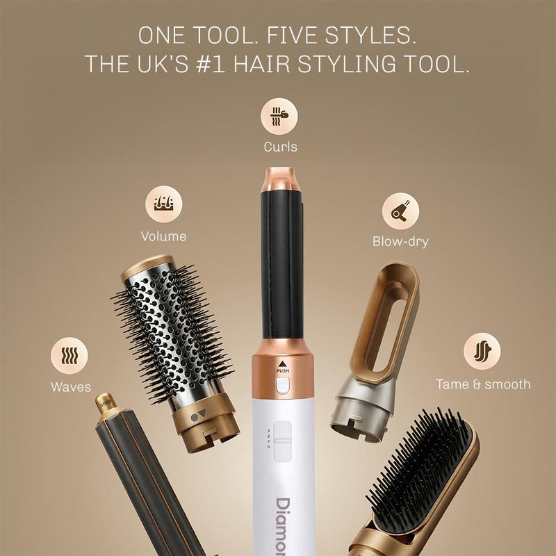 CloudAir hair curler for creating natural beach waves and soft, voluminous curls.