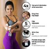 Electrical nerve stimulator with adjustable intensity levels for comfortable daily use.