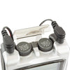 TENS machine with comfortable electrode pads for targeted electrical stimulation.