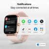 Fitness watch designed to track workouts, daily activity and overall wellbeing.