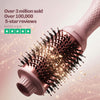 Diamond VolumeBrush 2-in-1 hot air brush for fast drying, added volume and shiny hair.