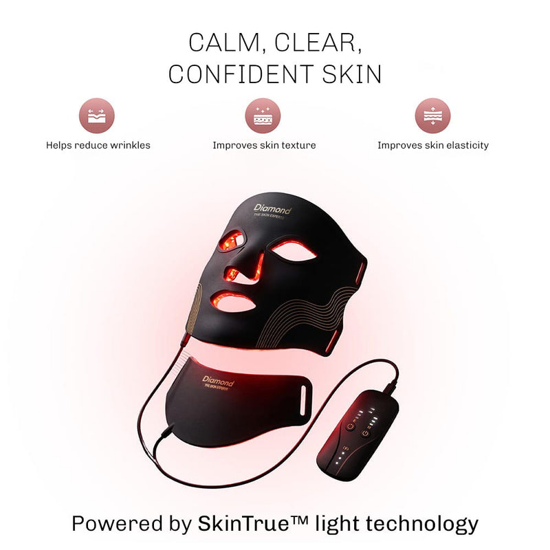 LumiDark LED mask with red light and infrared technology