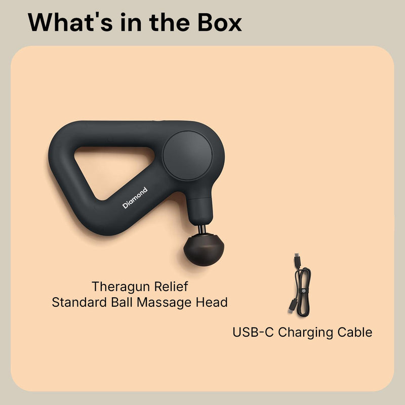 Massage gun for back muscles providing deep percussion massage to help ease muscle tightness.