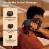 Massage gun for neck and shoulders with interchangeable massage heads for personalised treatments.